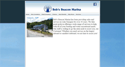 Desktop Screenshot of bobsbeaconmarina.com